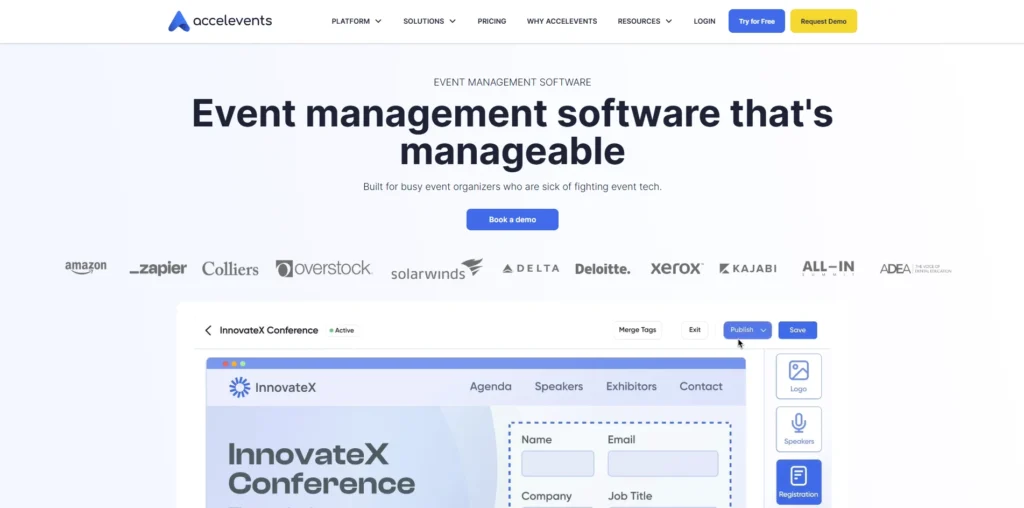 Whova Alternative - Accelevents