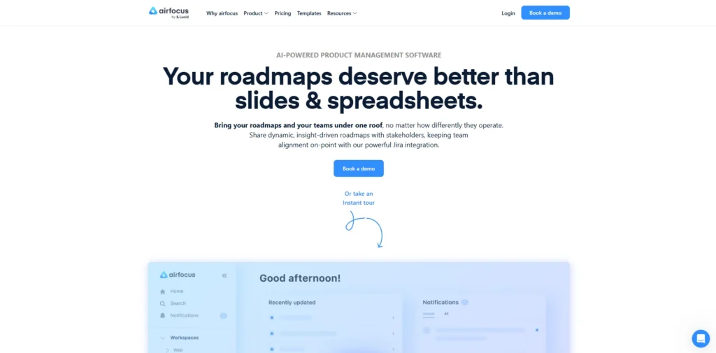 Product Management Software - Airfocus