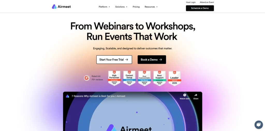 Whova Alternative - Airmeet