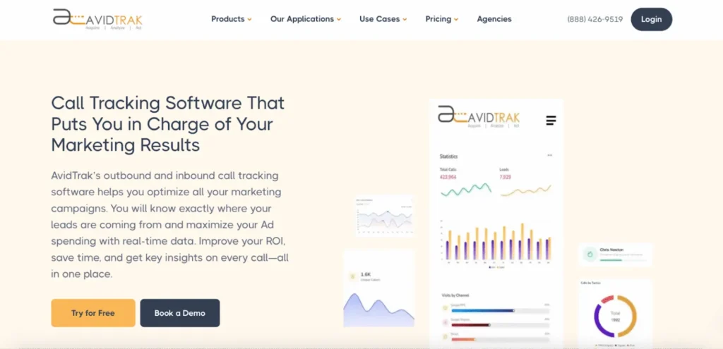 AvidTrak  - Call Tracking Software