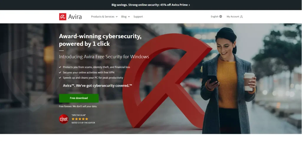 Antivirus Software - Avira Prime