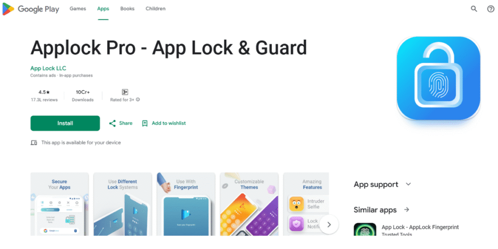 Best App Lock Apps for Android