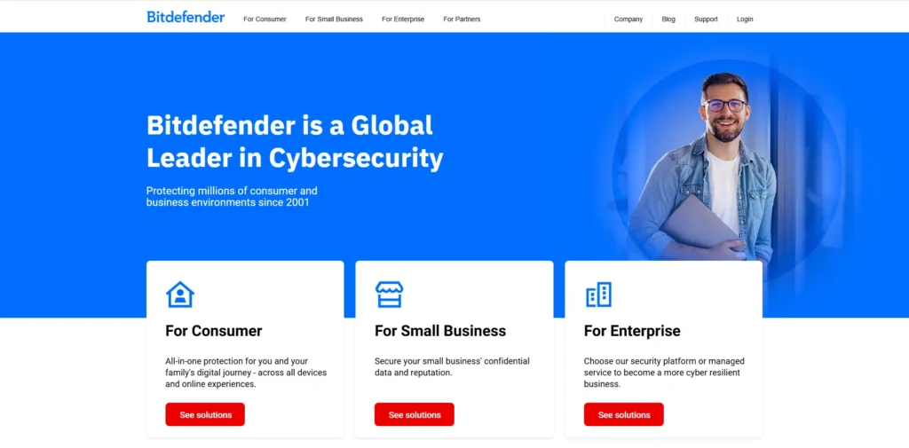 Antivirus Software - Bitdefender Total Security