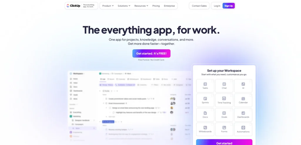 Product Management Software - ClickUp