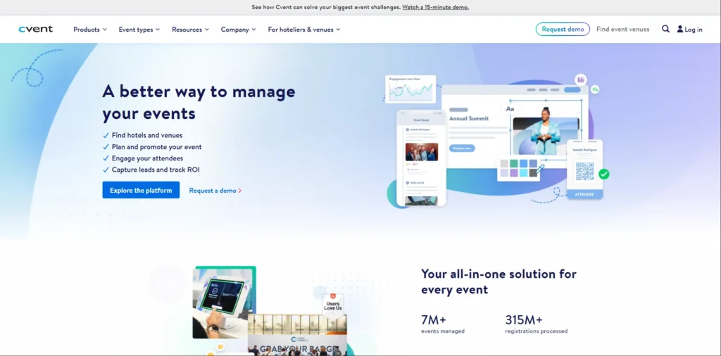 Whova Alternative - Cvent