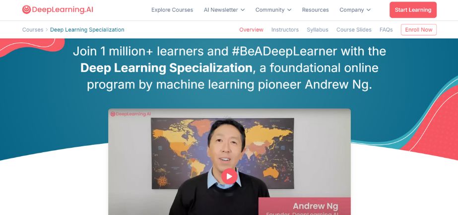 AI Training Online - Deep Learning Specialization – DeepLearning.AI