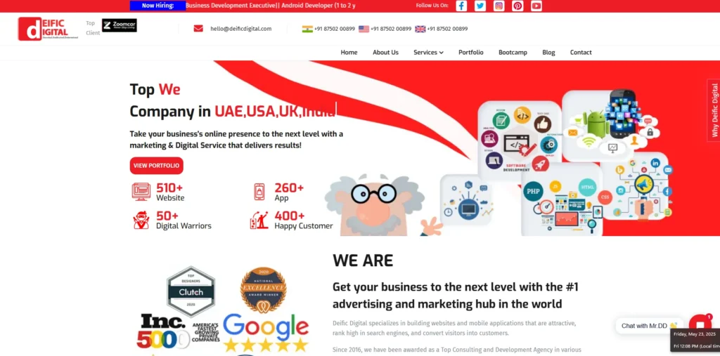 IT Company in Kanpur - Deific Digital