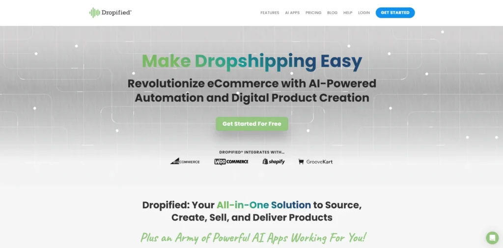 Dropshipping Supplier in the USA - Dropified