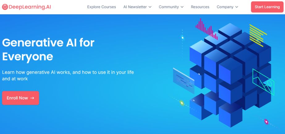 AI Training Online - Generative AI for Everyone – DeepLearning.AI
