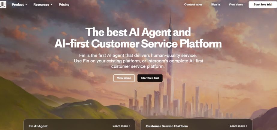 Intercom - Enterprise Chatbot Solutions