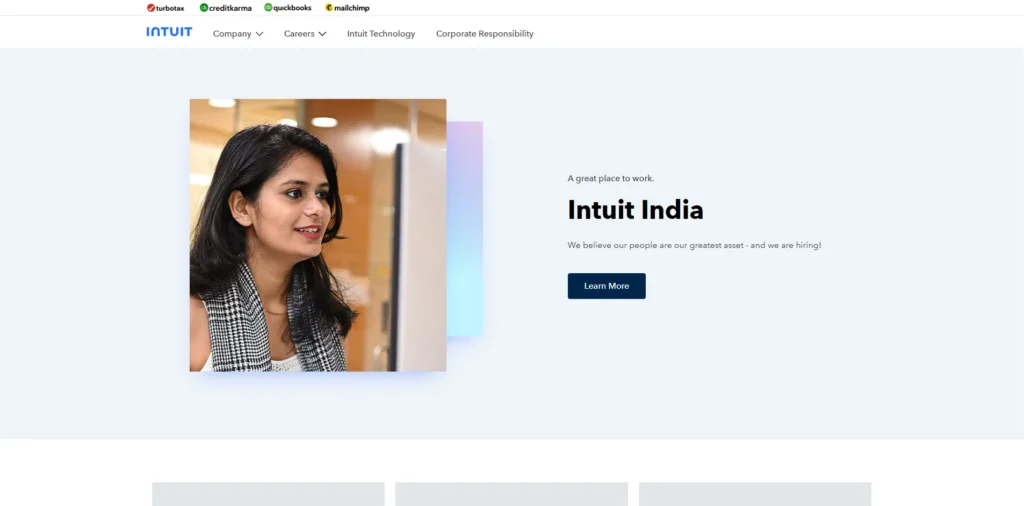 Product Based Companies in Bangalore - Intuit