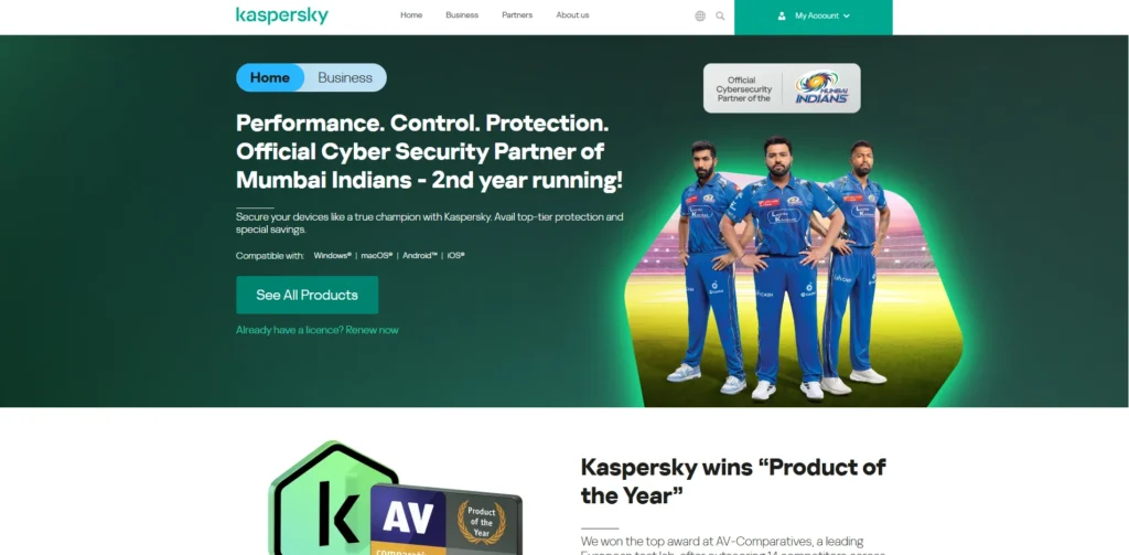 Antivirus Software - Kaspersky Total Security