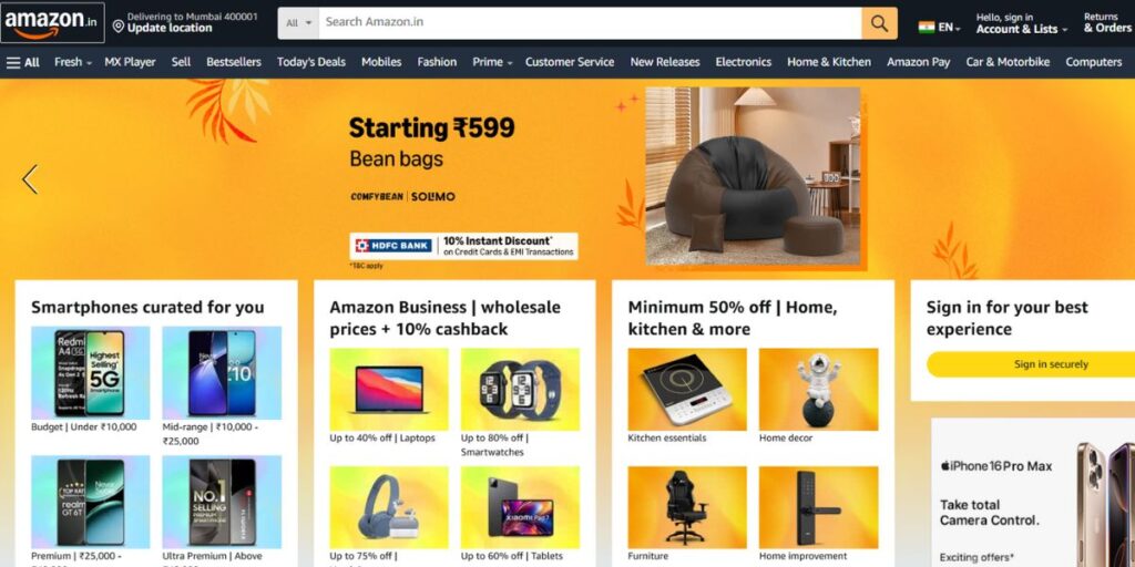 MNC-Companies-in-Indore-Amazon