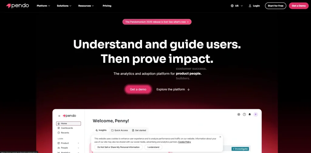 Whatfix Alternatives-Pendo 