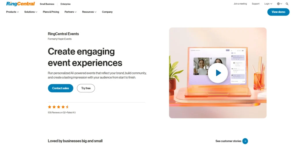 Whova Alternative - RingCentral Events