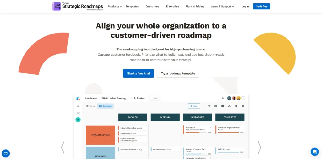 Product Management Software - Roadmunk