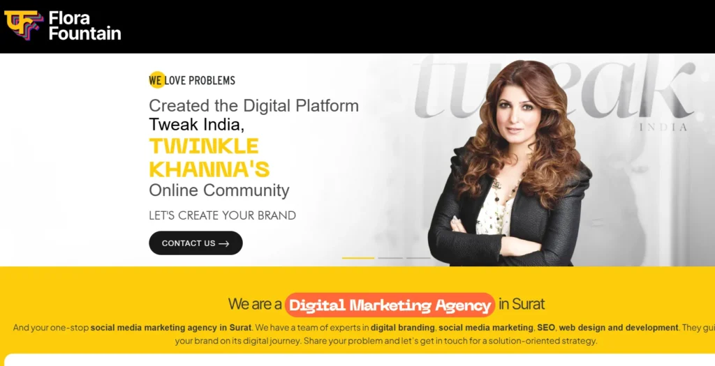 Digital Marketing Agency in Surat - Flora Fountain