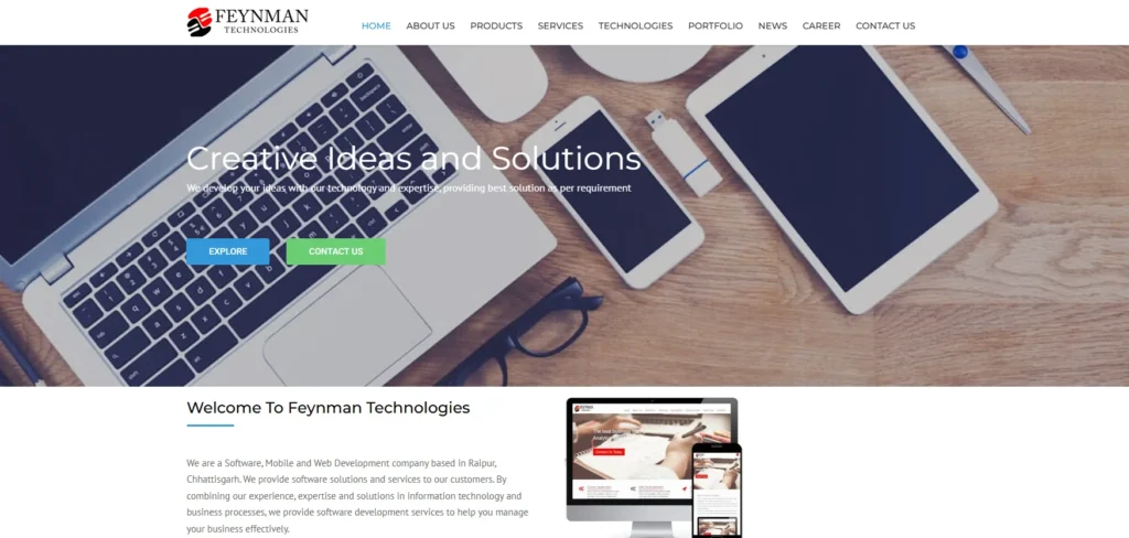 IT Company in Raipur - Feynman Technologies