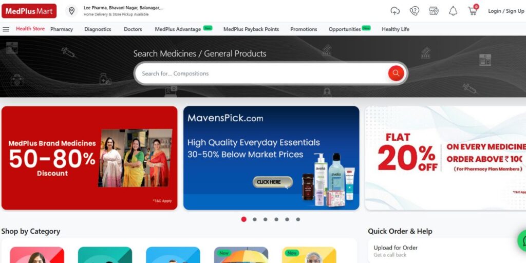 Startup-Companies-in-Hyderabad-MedPlus-