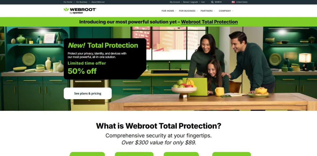Antivirus Software - Webroot SecureAnywhere Antivirus