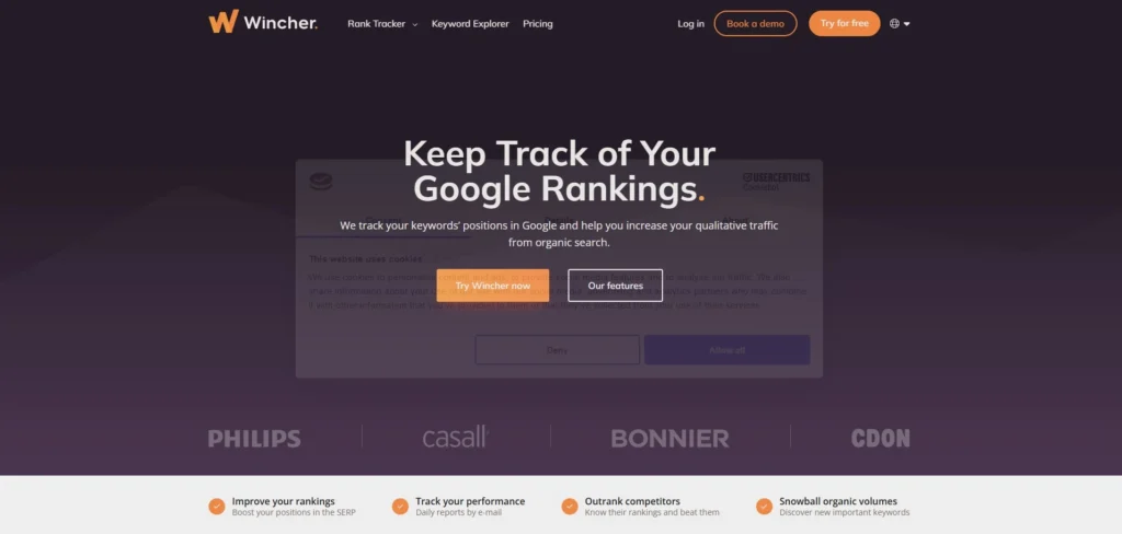 Best SERP Tracking Tool-Wincher