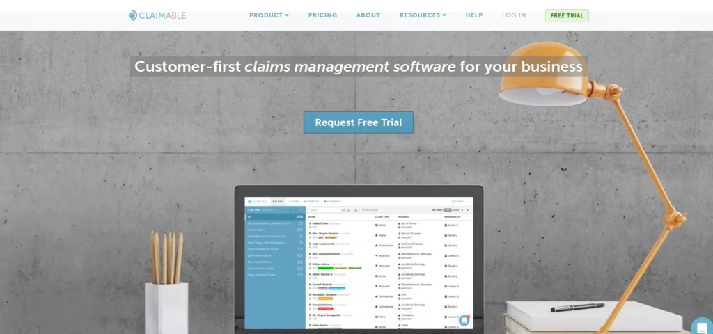 Insurance Claims Management Software - Claimable