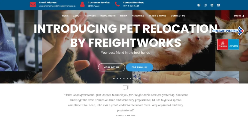Logistics Company in Dubai - Freightworks