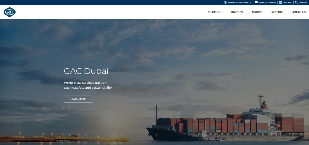 Logistics Company in Dubai - GAC Dubai