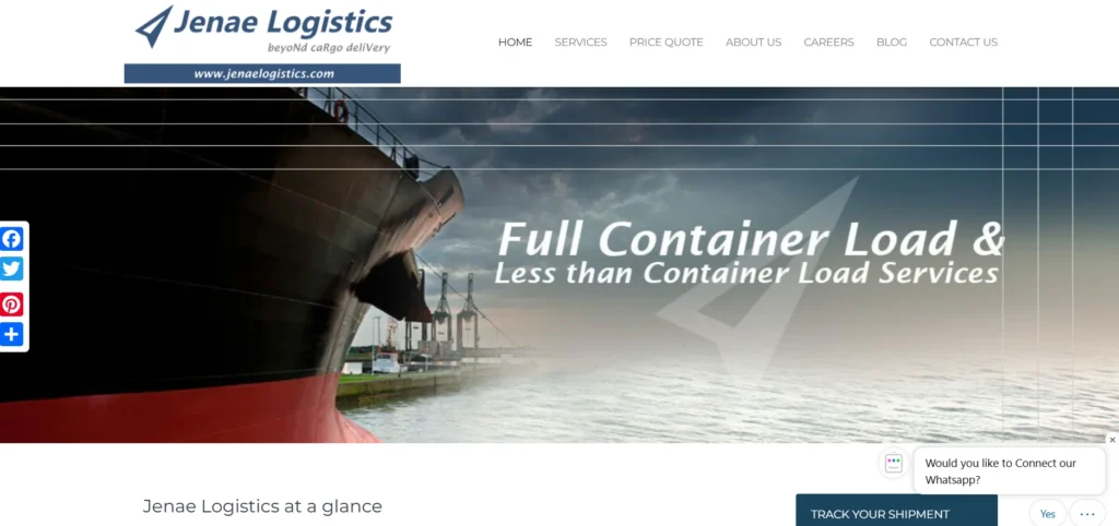 Logistics Company in Dubai - Jenae Logistics