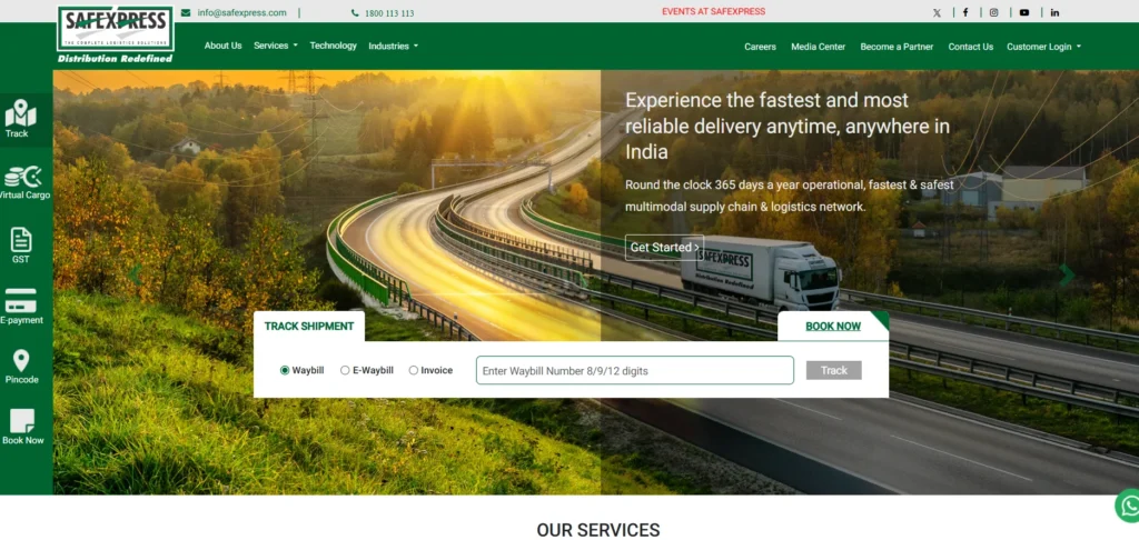 Logistics Company in Mohali - Safe Express Pvt. Ltd.
