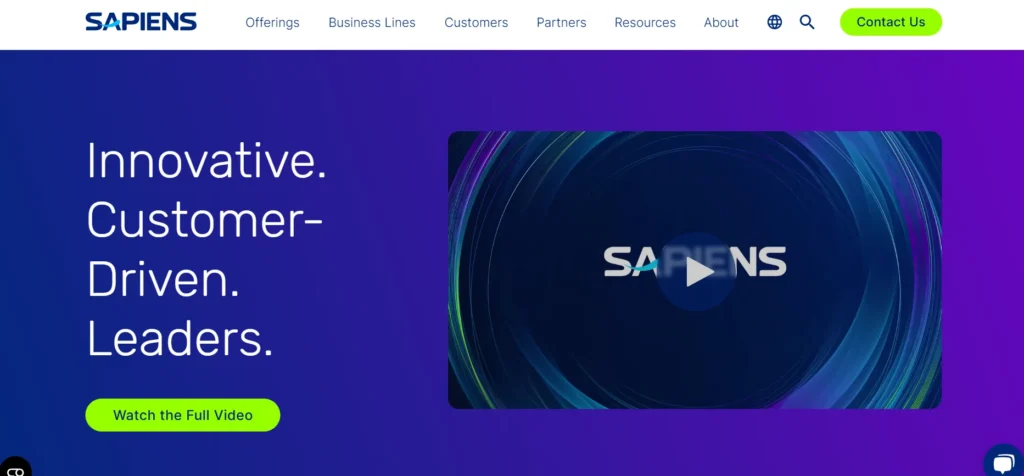 Insurance Claims Management Software - Sapiens International Corporation