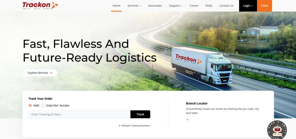 Logistics Company in Mohali - Trackon Couriers Pvt. Ltd.