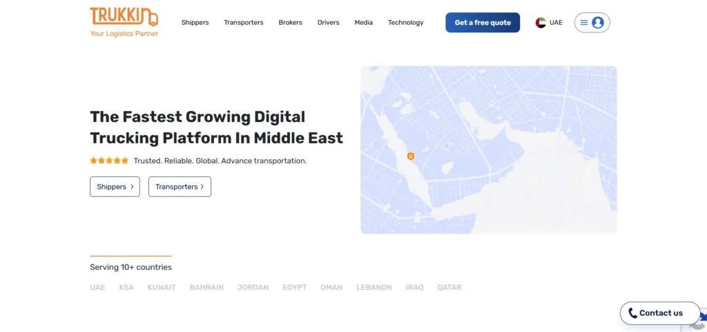 Logistics Company in Dubai - Trukkin Middle East