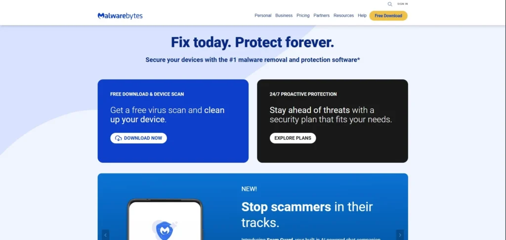 Malware Removal Tool - Malwarebytes
