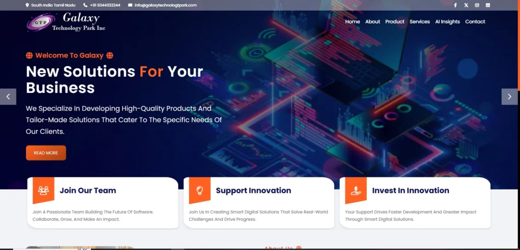 IT Companies in Nagercoil – Galaxy Technology Park Inc
