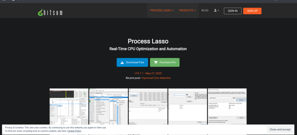 PC Cleaner - Process Lasso