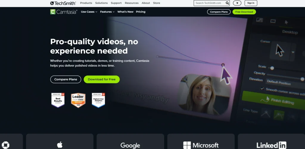 Video Editing Software - Camtasia