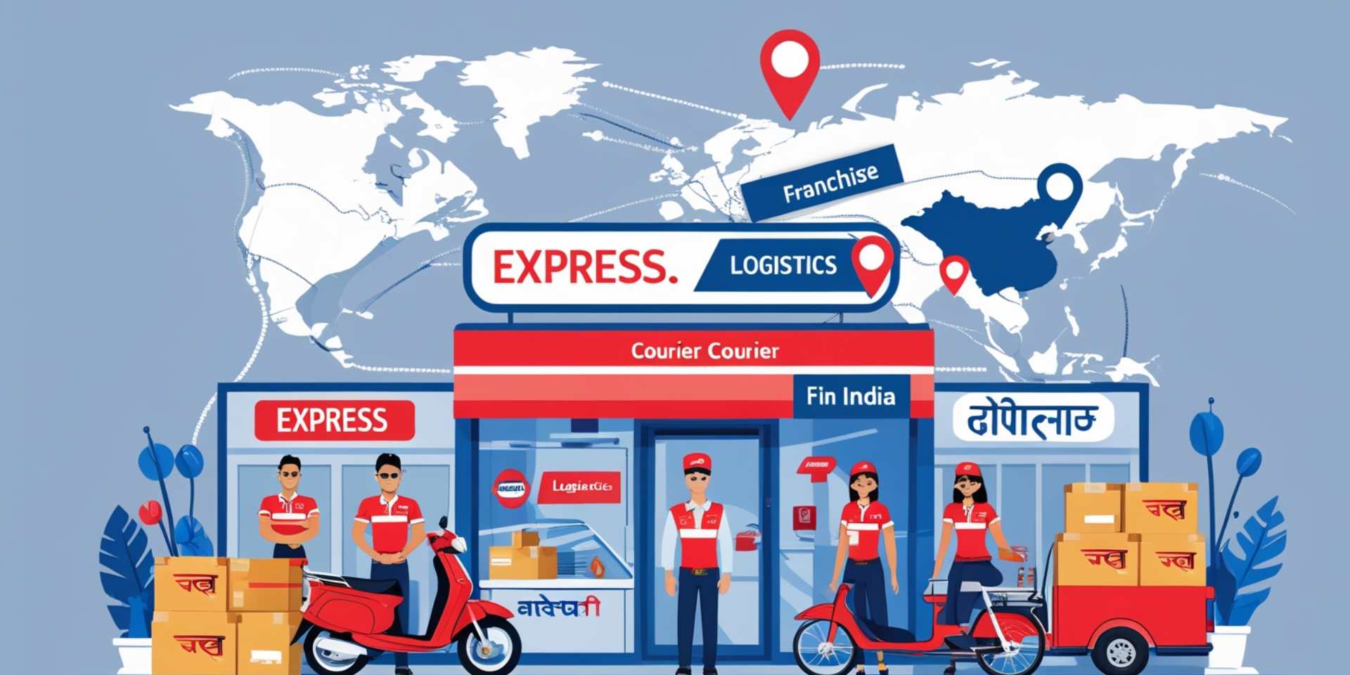 Courier Franchise in India