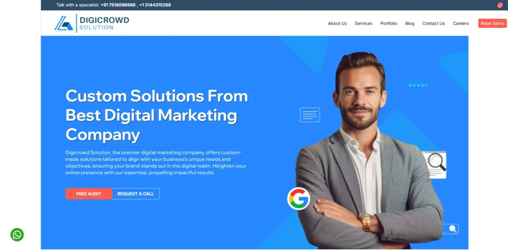 Digital Marketing Agency in Lucknow - Digicrowd Solutions