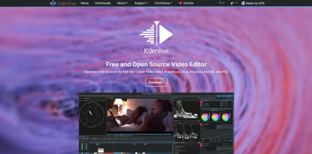 Video Editing Software - Kdenlive