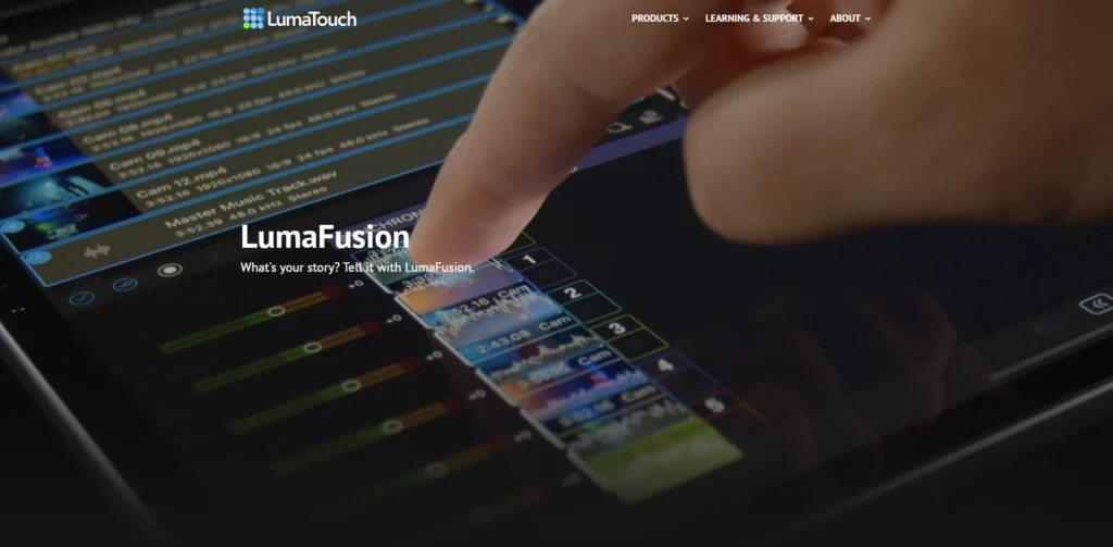 Video Editing Software - LumaFusion (iOS/iPadOS)