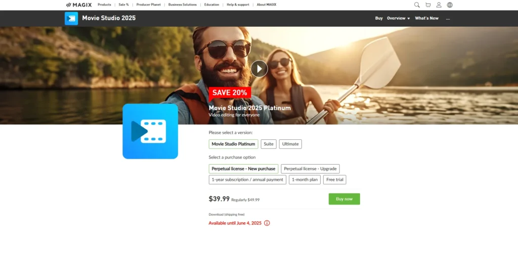 Video Editing Software - Magix Movie Edit Pro (Video deluxe)