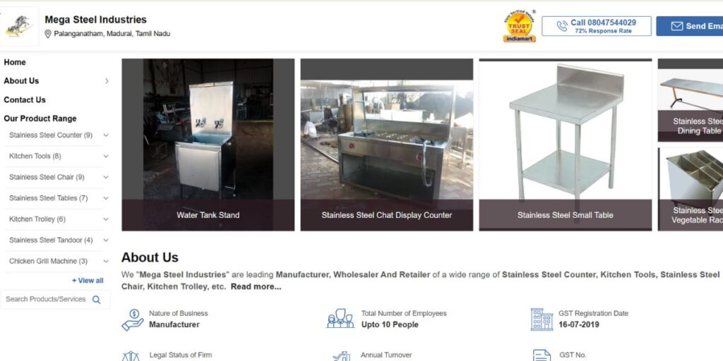 Manufacturing Companies in Madurai