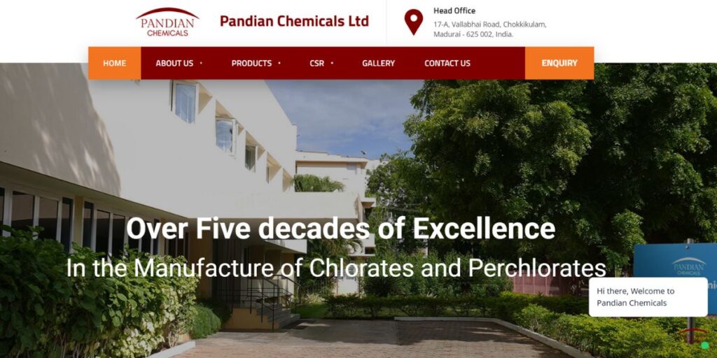 Manufacturing Companies in Madurai