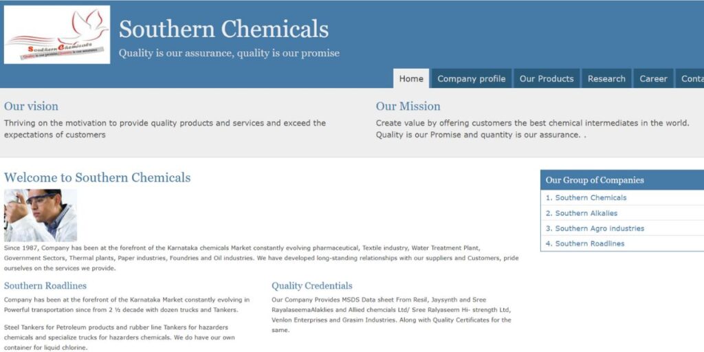 Manufacturing Companies in Madurai