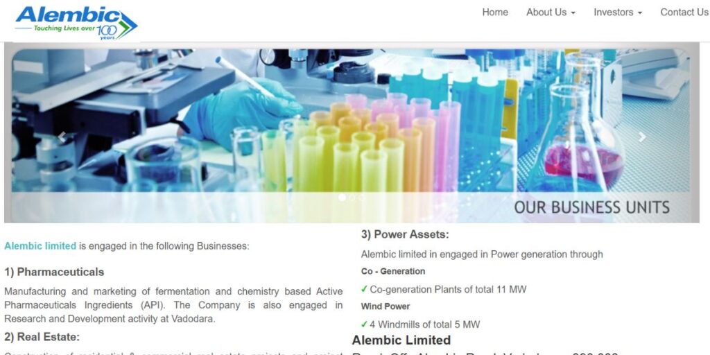 Manufacturing companies in Vadodara