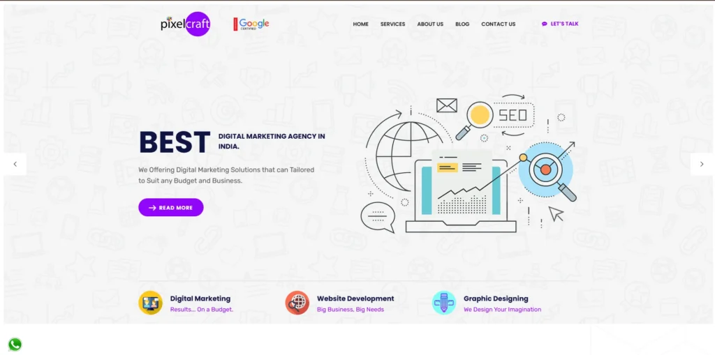 Digital Marketing Agency in Lucknow - Pixel Craft Solution