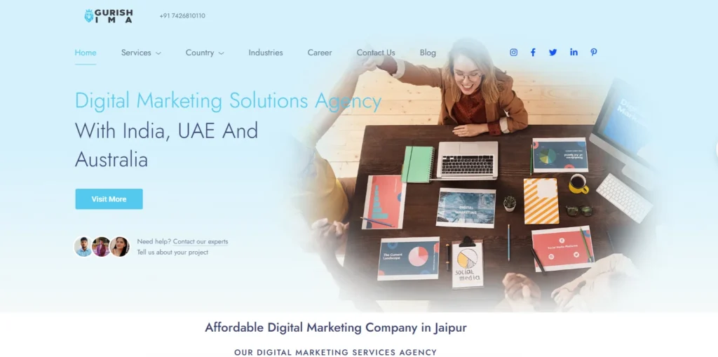 Digital Marketing Agency in Jaipur - Gurish IMA