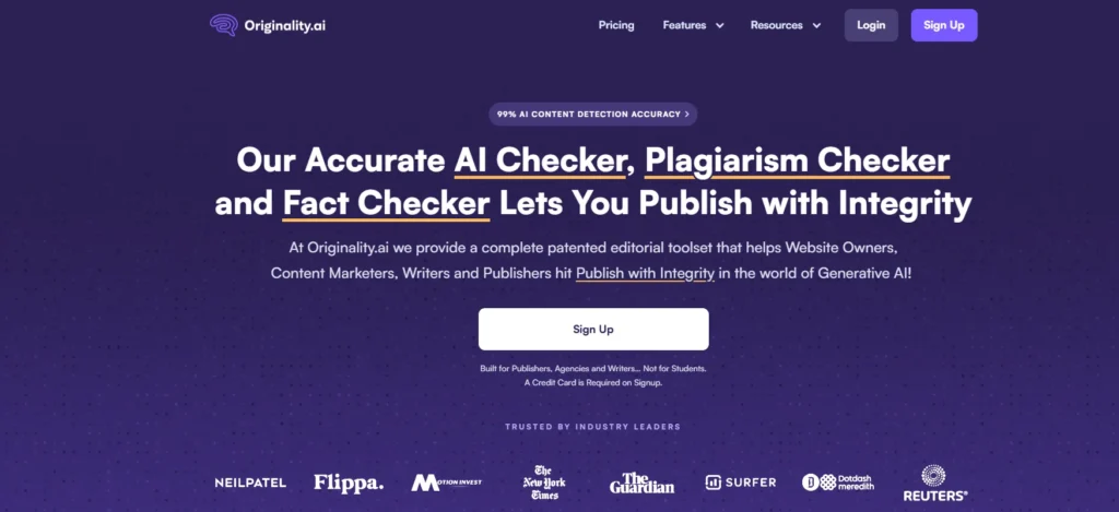 AI content detector - Originality.AI
