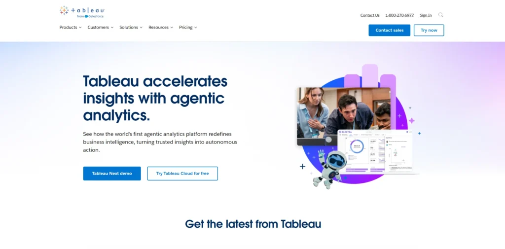 Business Analysis Tool - Tableau